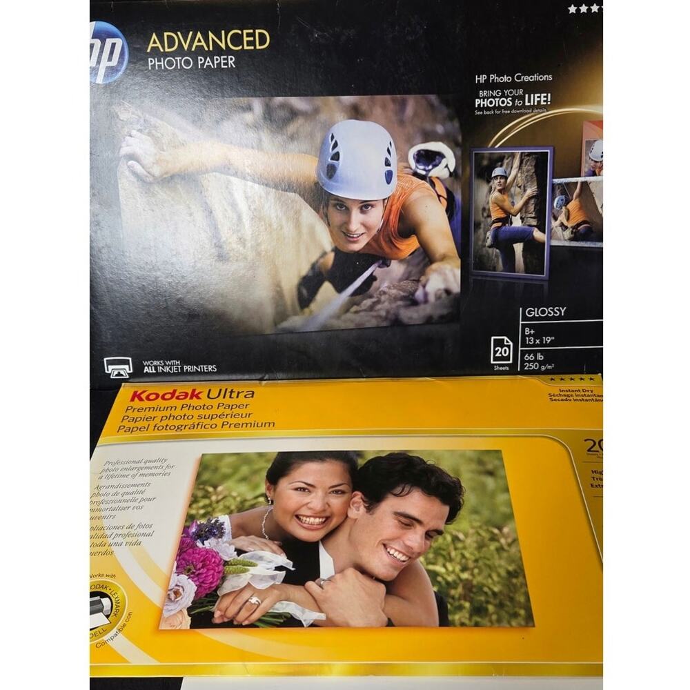 Wide Format Photo Paper and Canvas